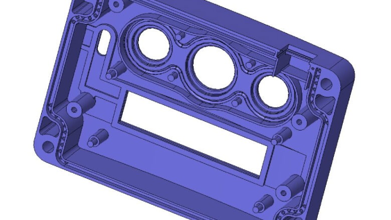 Product design drawing